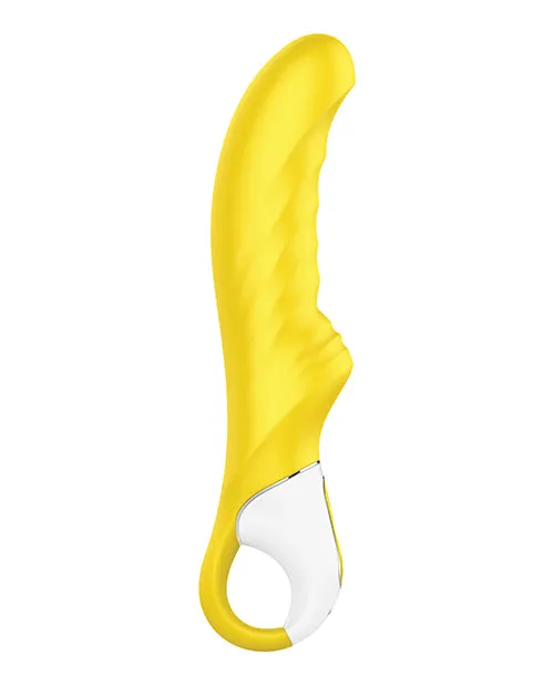 Vibrators Satisfyer Satisfyer Yummy Sunshine GSpot Vibrator Waterproof Yellow