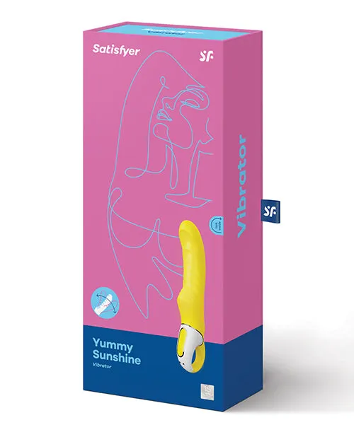 Vibrators Satisfyer Satisfyer Yummy Sunshine GSpot Vibrator Waterproof Yellow