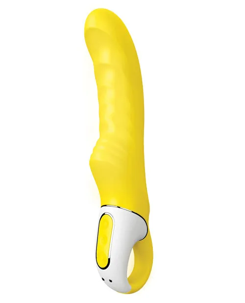 Vibrators Satisfyer Satisfyer Yummy Sunshine GSpot Vibrator Waterproof Yellow