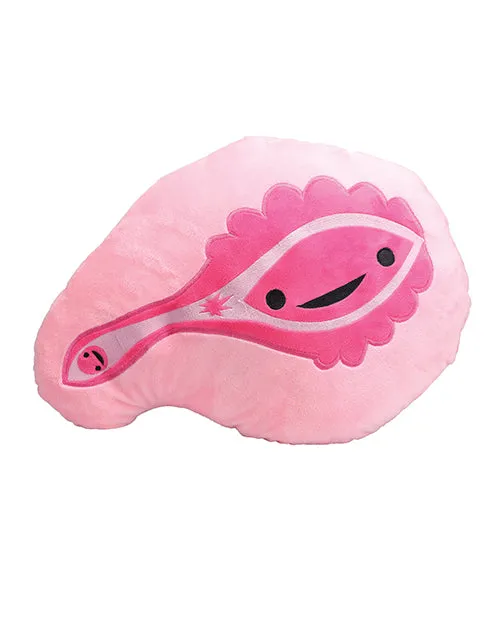 Vibrators Shots Shots Pussy Plushie wStorage Pouch Pink