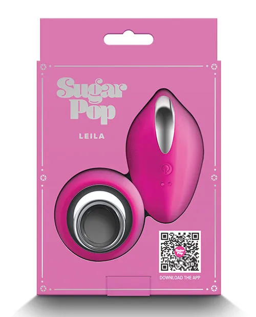 Vibrators Sugar Pop Sugar Pop Leila Rechargeable Silicone Panty Vibe Pink Vibrators Sugar Pop Sugar Pop Leila Rechargeable Silicone Panty Vibe Pink