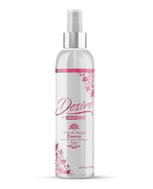 Vibrators Swiss Navy Desire Toy Body Cleaner 4 oz Desire By Swiss Navy