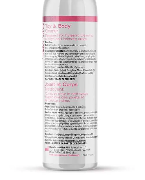 Vibrators Swiss Navy Desire Toy Body Cleaner 4 oz Desire By Swiss Navy Vibrators Swiss Navy Desire Toy Body Cleaner 4 oz Desire By Swiss Navy