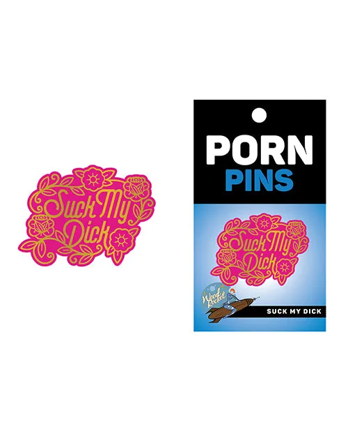 Vibrators Wood Rocket Wood Rocket Porn Suck My Dick Pin PinkGold