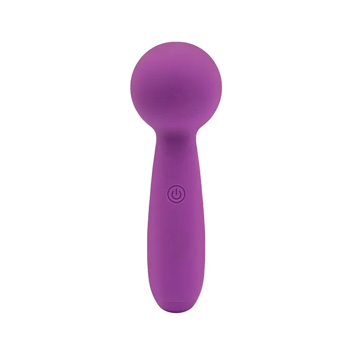 Vibrators Xgen Lolli Mini Wand Vibrator Purple