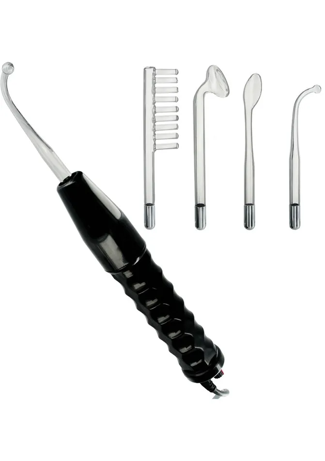 Vibrators Zeus Electrosex Zeus Electrosex Twilight Wand 110V Black