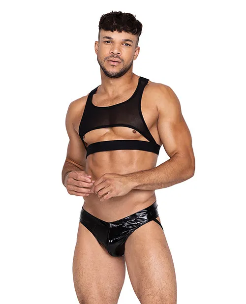 Voyeur Harness Black MD Roma Confidential Anal