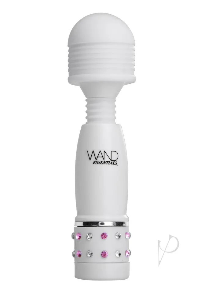 Wand Essentials Vibrators Wand Essentials Charmed Petite Wand Massager White