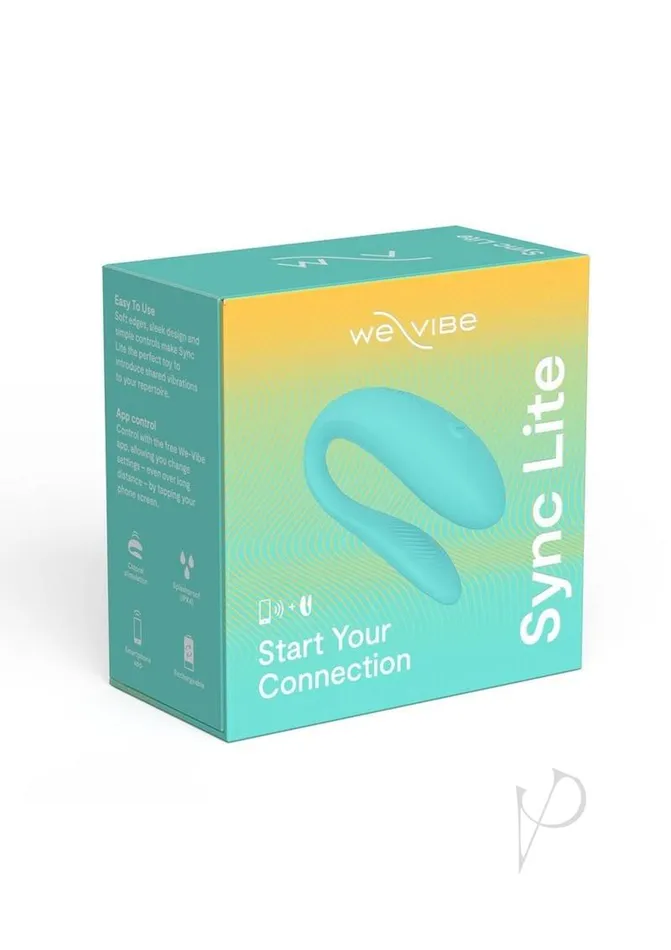 We Vibe Female Sex Toys WeVibe Sync Lite App Control Rechargeable Silicone Couples Vibrator Aqua We Vibe Female Sex Toys WeVibe Sync Lite App Control Rechargeable Silicone Couples Vibrator Aqua