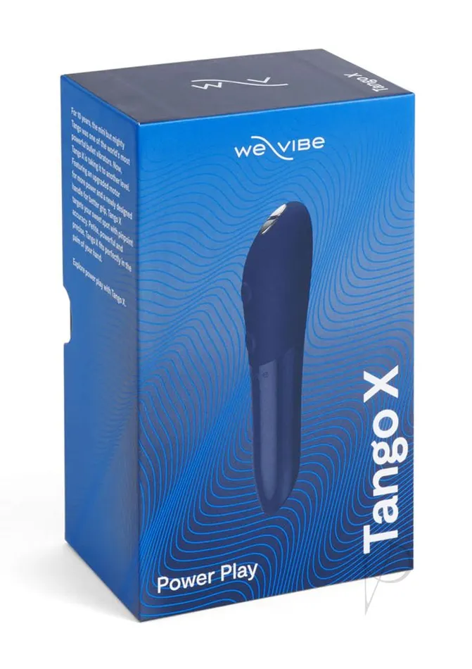 WeVibe Tango X Rechargeable Clitoral Mini Bullet Vibrator Midnight Blue We Vibe Female Sex Toys WeVibe Tango X Rechargeable Clitoral Mini Bullet Vibrator Midnight Blue We Vibe Female Sex Toys