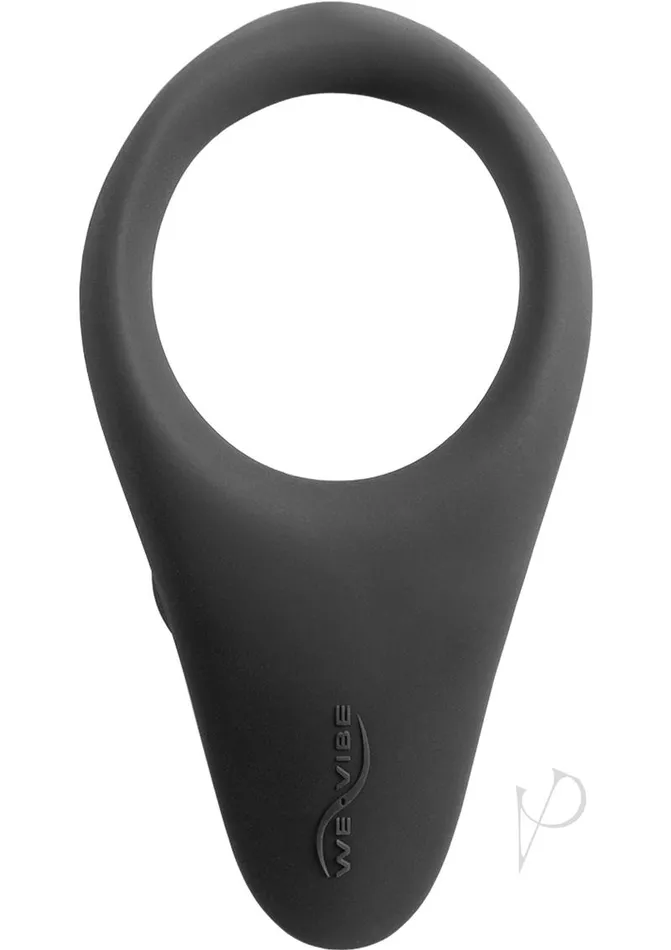 WeVibe Verge Rechargeable Silicone Vibrating Perineum Cock Ring Slate We Vibe Male Sex Toys