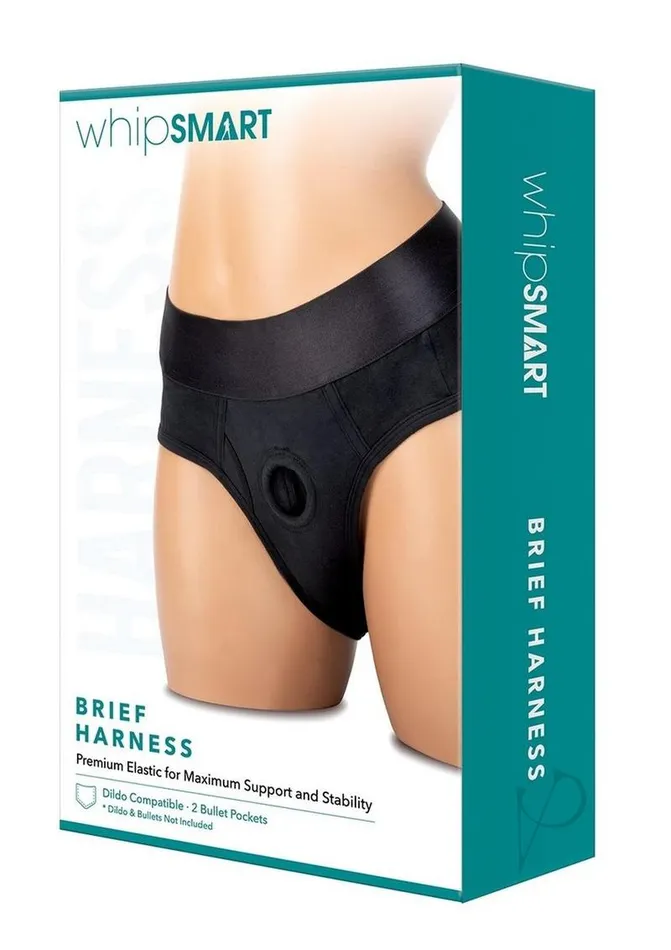 Whipsmart Female Sex Toys WhipSmart Brief Harness XLarge Black