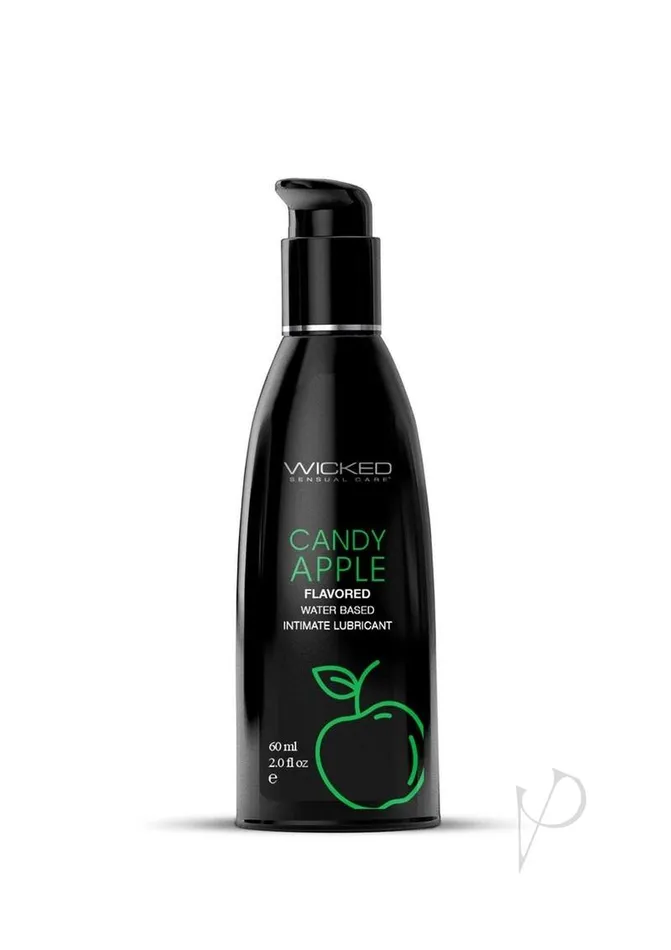 Wicked Aqua Water Based Flavored Lubricant Candy Apple 2oz Wicked Aqua Lubricants Wicked Aqua Water Based Flavored Lubricant Candy Apple 2oz Wicked Aqua Lubricants