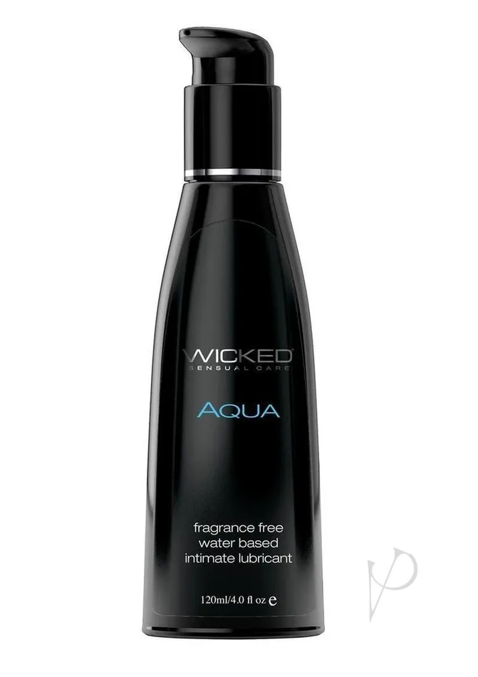 Wicked Aqua Water Based Lubricant Fragrance Free 4oz Wicked Aqua Lubricants Wicked Aqua Water Based Lubricant Fragrance Free 4oz Wicked Aqua Lubricants