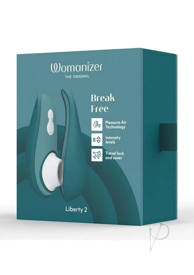 Womanizer Female Sex Toys Womanizer Liberty 2 Rechargeable Silicone Clitoral Stimulator Dark Petrol Womanizer Female Sex Toys Womanizer Liberty 2 Rechargeable Silicone Clitoral Stimulator Dark Petrol