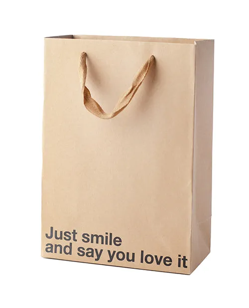 Wood Rocket Vibrators Just Smile and Say You Love It Gift Ba