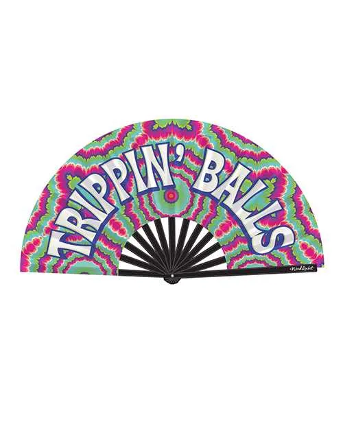 Wood Rocket Wood Rocket Trippin Balls Fan MultiColor Dildos