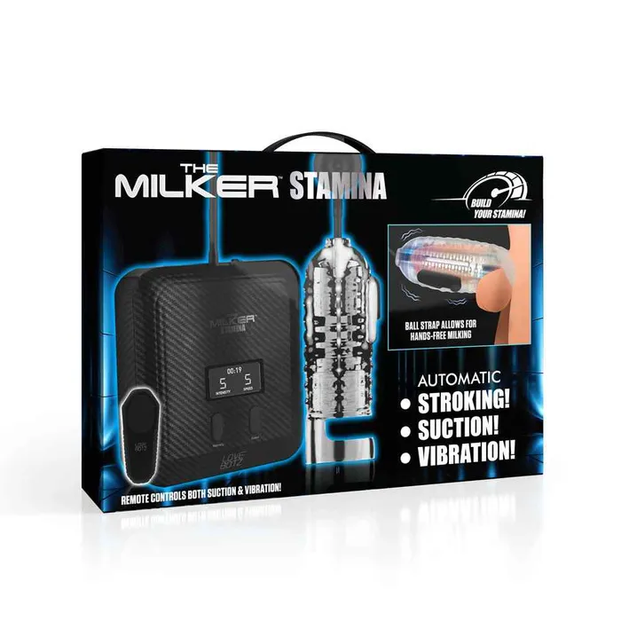 XR Brands Male Sex Toys LoveBotz The Milker Stamina Male Masturbator