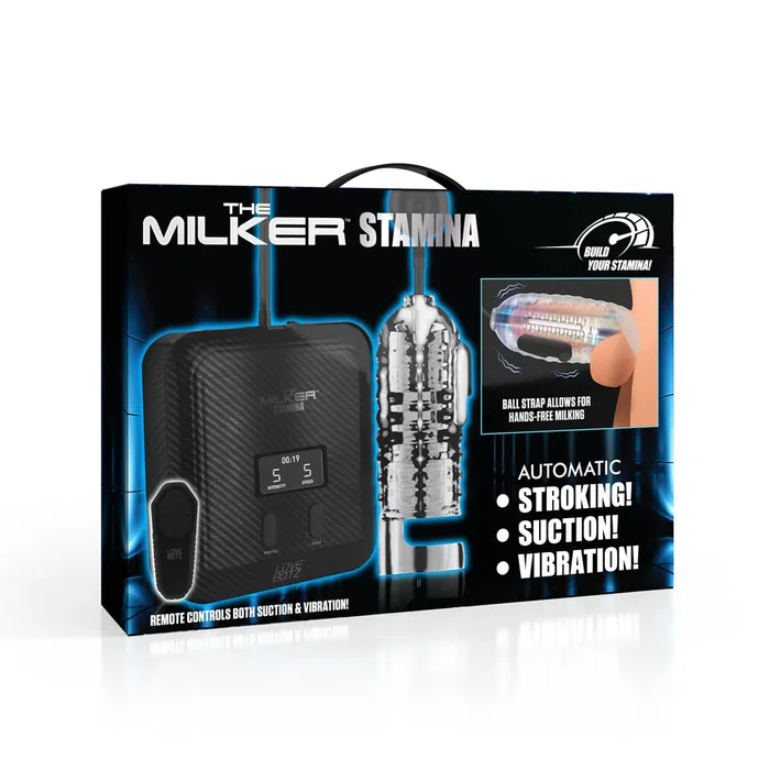 XR Brands Male Sex Toys LoveBotz The Milker Stamina Male Masturbator