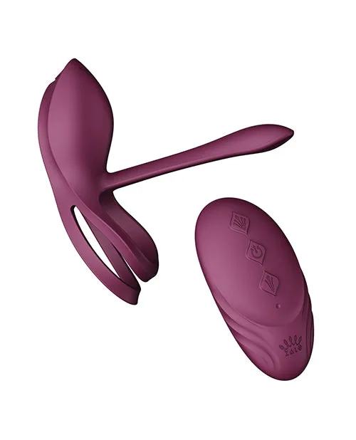 ZALO Bayek Vibrating Couples Ring wRemote Velvet Purple Zalo Couples ZALO Bayek Vibrating Couples Ring wRemote Velvet Purple Zalo Couples