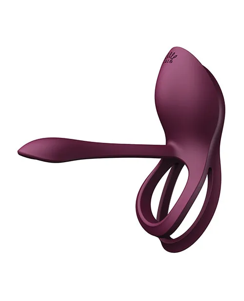ZALO Bayek Vibrating Couples Ring wRemote Velvet Purple Zalo Couples ZALO Bayek Vibrating Couples Ring wRemote Velvet Purple Zalo Couples