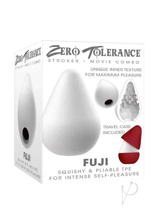 Zero Tolerance Male Sex Toys Zero Tolerance Fuji Volcano Stroker WhiteRed