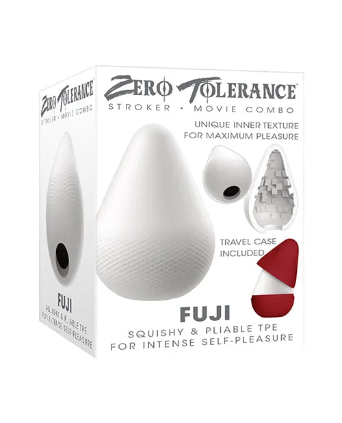 Zero Tolerance Male Sex Toys Zero Tolerance Fuji Volcano Stroker WhiteRed