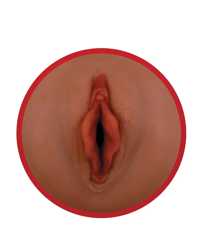 Zero Tolerance Pop On The Go Realistic Vagina Stroker Chocolate Zero Tolerance Male Sex Toys
