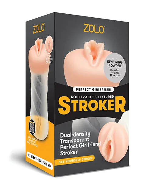 ZOLO Squeezable Girlfriend Masturbator Pussy VanillaClear Zolo Male Sex Toys ZOLO Squeezable Girlfriend Masturbator Pussy VanillaClear Zolo Male Sex Toys